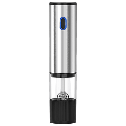 电动胡椒研磨器，西餐调味研磨器，家用厨房磨粉，花椒，海盐，黑胡椒粒，自动颗粒研磨